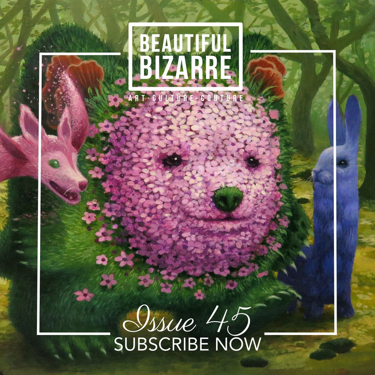 Read about S.V. Williams and his work in the coming June issue of Beautiful Bizarre art magazine!

Never miss an issue again. Subscribe today > store.beautifulbizarre.net/product/12-mon…

#beautifulbizarre #artmagazine #artist #newcontemporaryart #artinspiration #popsurrealism #surrealart