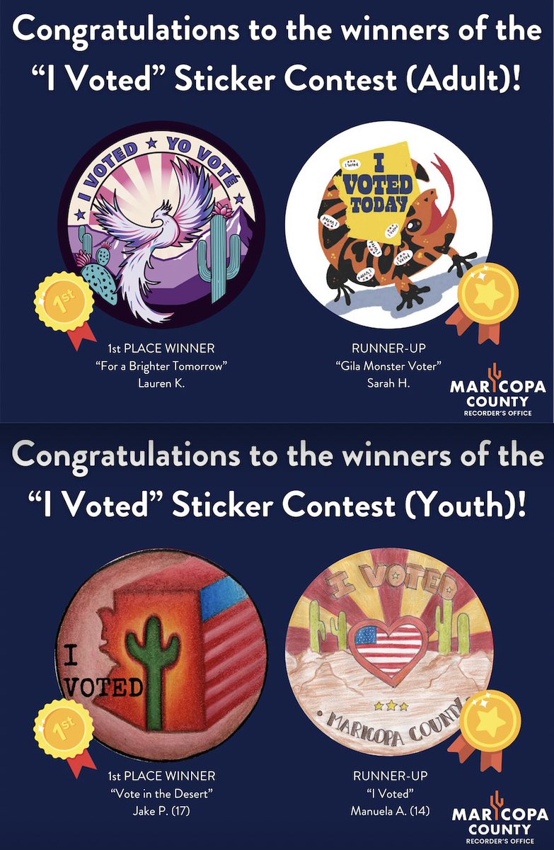 @CTrevorNelson Here's the real winners. If I don't get gila monster in my early ballot packet I'm gonna drop off my ballot early at the polls to pick one up cuz I need it! FYI this was the topic of my free newsletter today. Subscribe so you don't miss the next one: votebeat.org/arizona/subscr…