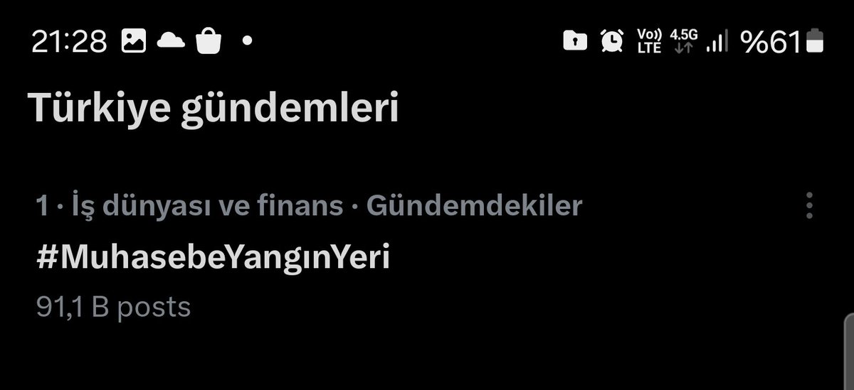 #MuhasebeYangınYeri
Hedefimiz olan 100.000 e cok az kaldı. An itibariyle 91.100 tweet ile bir rekora daha imza attik.

Rekor gelsin bu aksam <a href="/MuhasebeBT/">Muhasebe Bilenler</a>