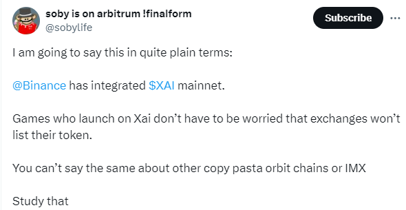 cryptobink's tweet photo. 🚨Ready for the next $AXS or $PIXEL?🚨

✅$8m mcap
✅$26m raised
✅ZERO investor tokens sold
✅Binance via @sobylife
✅@DWFLabs & @teamsecret on-boarded
✅HUGE 8-figures $XAI flywheel incentives

New chain, New token $RBW -> $CU

🦄T-minus 2 weeks to the ULTIMATE #CU launch👇