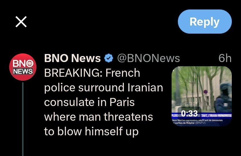 @BNONews He'll be fine! Let him (not) be! Virgins're waiting, & 2 targets with one bomb! 🤷🏻‍♂️👏🏻

P.S. Dear 'human rights' activists and free #Hamas campaigners, I know what I'm talking about! I'm one of those #Iranians you're trying to save by #IRGCterrorists‌! 🙏🏻

twitter.com/hambastegi/sta…