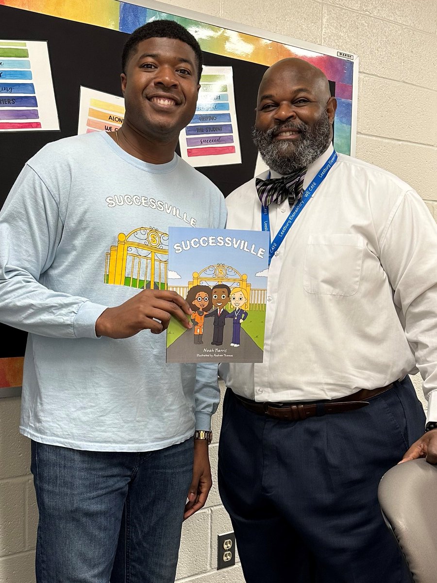 WE ARE....Leesburg!!!! We took our students on a journey to "Successville" with author Noah Harris. Outstanding young man with a very bright future. <a href="/BowTiedPrincipl/">BowTiedPrincipal</a> <a href="/nikole_mullen/">Nikole Mullen</a> <a href="/Leesburg_ES/">Leesburg Elementary School, VA</a> <a href="/noah10harris/">Noah Harris</a>