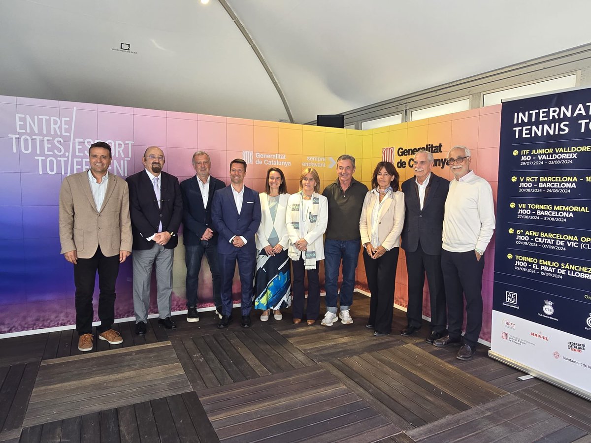 Avui hem presentat a l’espai <a href="/esportcat/">Esports</a> del <a href="/bcnopenbs/">Barcelona Open Banc Sabadell</a>, cinc dels tornejos del Circuit ITF Júnior que es disputaran aquest 2024 a Catalunya, organitzats pel CE Valldoreix, RCTB1899, CTBarcino, CT Vic i Emilio Sánchez Academy.