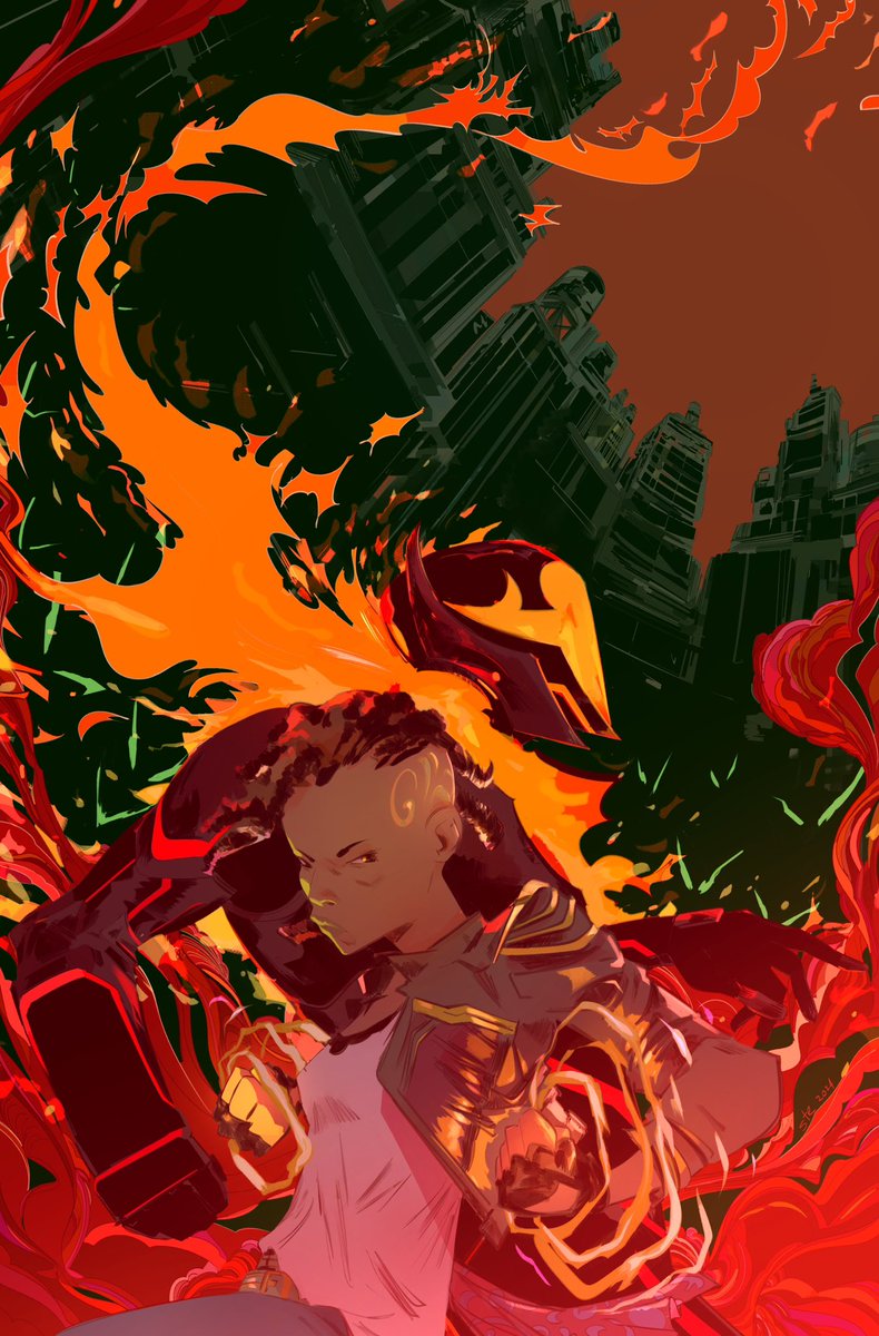 stefano_simeone's tweet image. 1/2 Big announcements but only one now because if I post too much the police of ego will find me.
I’m the new cover artist for Rogue Sun 🔥☀️
I’m really happy to be a part of this beautiful series by @ThatRyanParrott and @abeloverdrive!
Here issue 21, with wip video in 2/2, enjoy