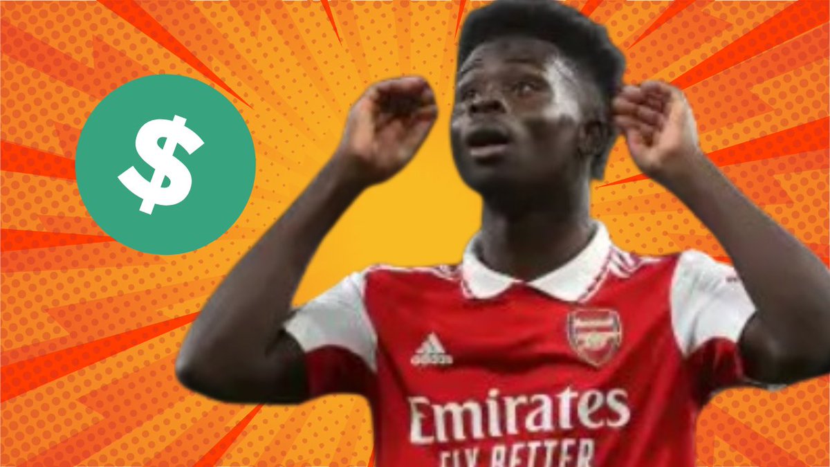 WinbergPer's tweet photo. https://t.co/LhPOgP45YH

Saka lifestyle is out of this world! Insane money?
@BukayoSaka87 @Arsenal @Arsenalsgatan @ArsenalGbg @ArsenalAcademy https://t.co/t6SERJqpPR
