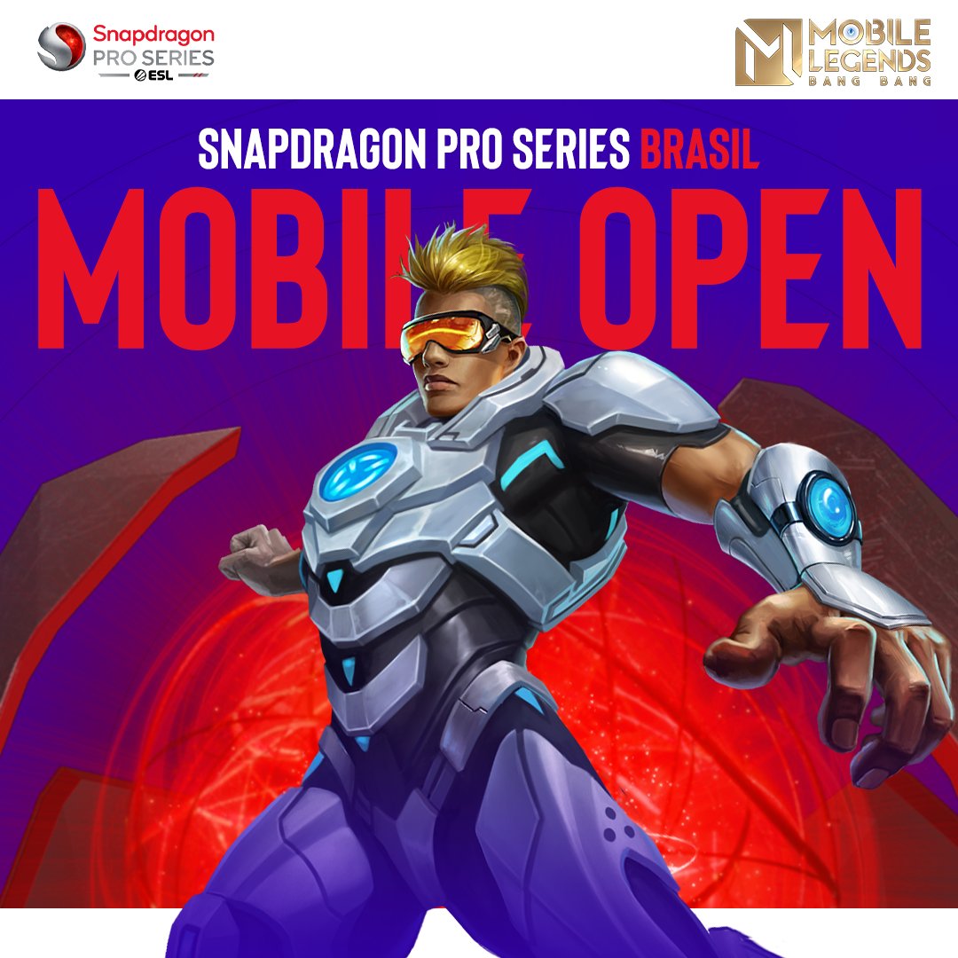 📣 ¿Listos en Brasil para la Open Qualifiers de MLBB?

🙌 ¡Mucha suerte a quienes participan!

📅 27-30 de abril
🔗 Para más info entra a: bit.ly/ESLLatam

#SnapdragonProSeries #MLBB #Brasil