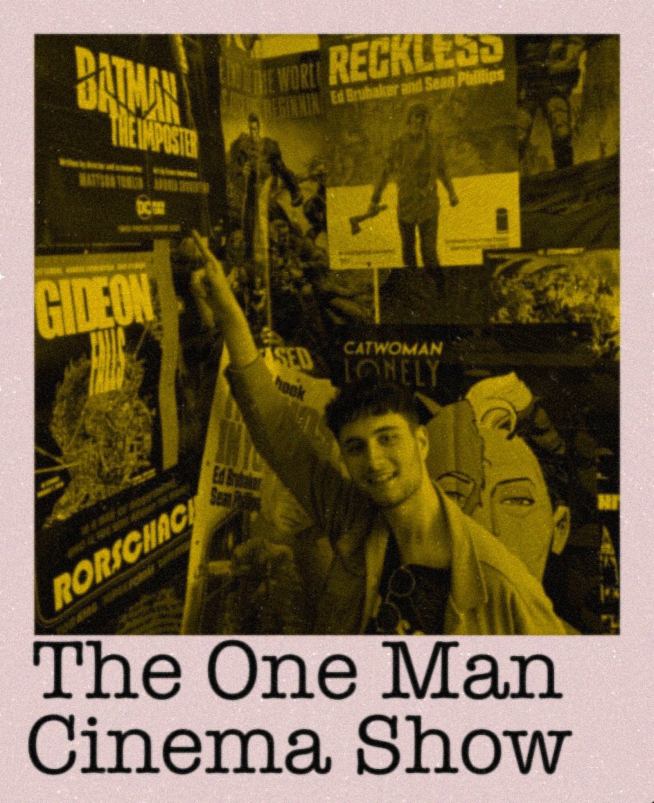 The One Man Cinema Show is back tonight at 8pm.