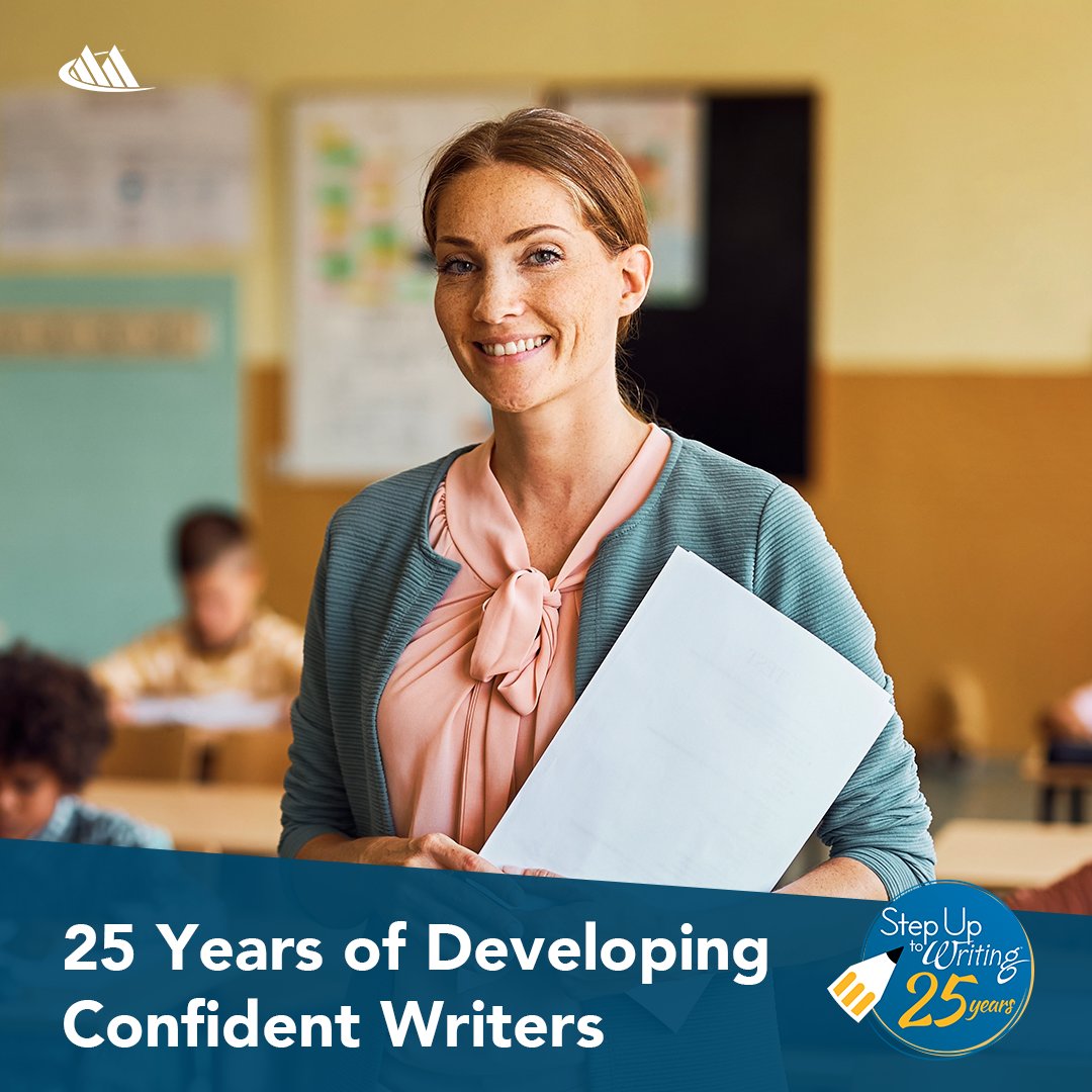 Step Up to Writing® has developed confident writers for 25 years. Its explicit and systematic approach provides clear strategies, methods, and supports for increased success in all content areas. Try it today! #HappyBirthday #StepUpToWriting #StepUpToWriting25 #WritingInstruction