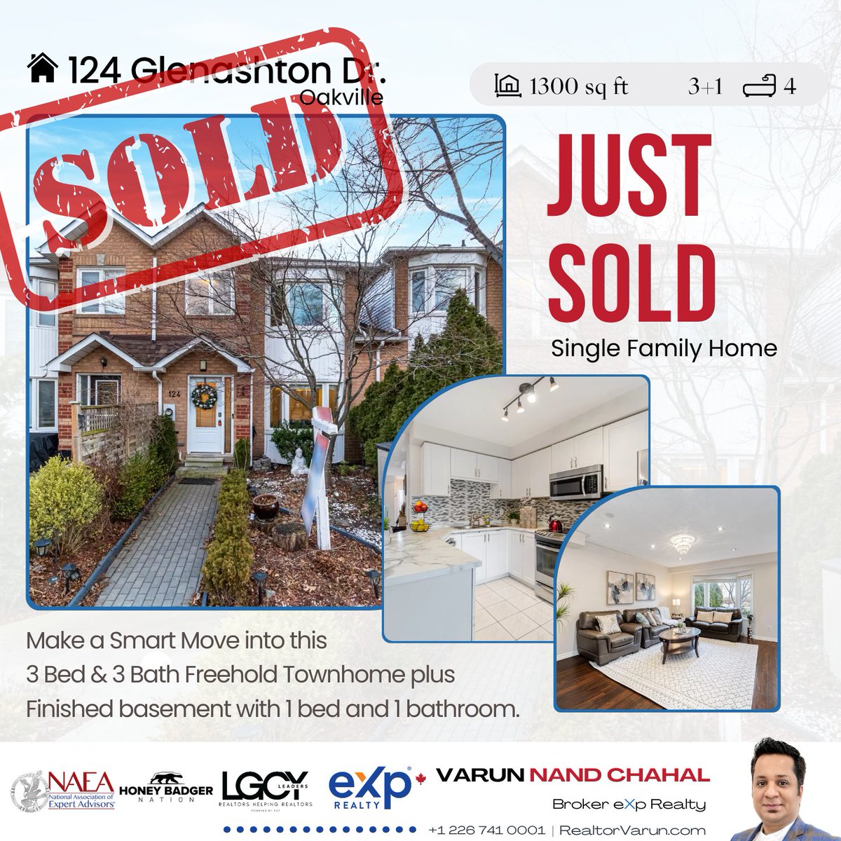 JUST SOLD!  
Congratulations to the new owners of this charming single-family home at 124 Glenashton Dr. Oakville! 

#justsold #sold #oakville #homebuyers #homeowners #RealtorVarunNandChahal #VarunNandChahal