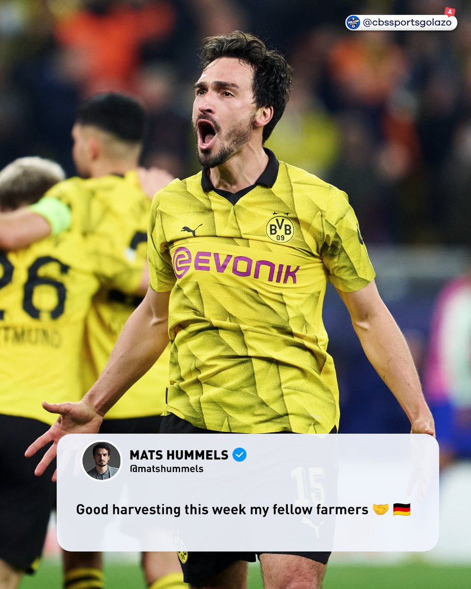 Mats Hummels from the top rope 😂👨‍🌾