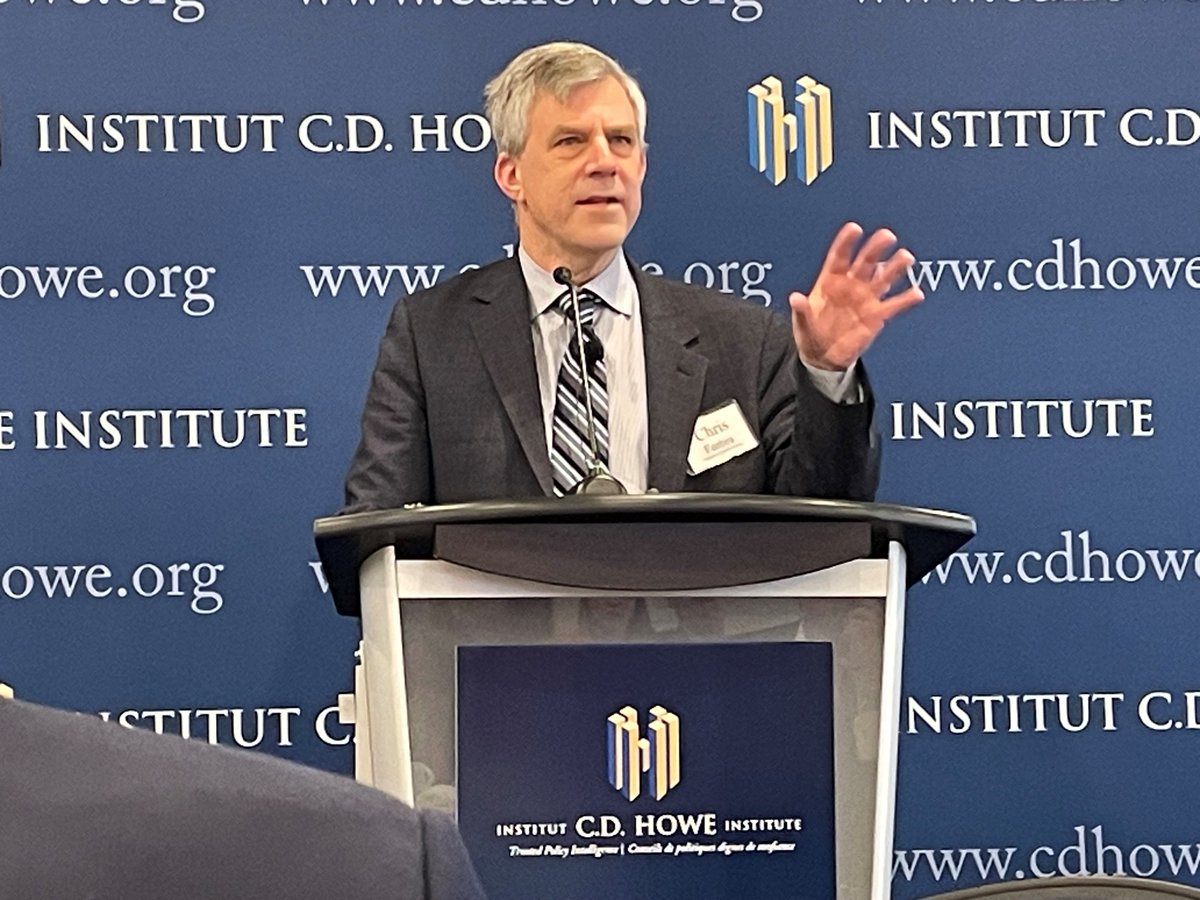 The CBA was delighted to be part of @CDHoweInstitute's roundtable luncheon, hearing Chris Forbes, Deputy Minister of Department of Finance Canada, share his insights around the 2024 Federal Budget. #cdnecon cdhowe.org/essential-publ…