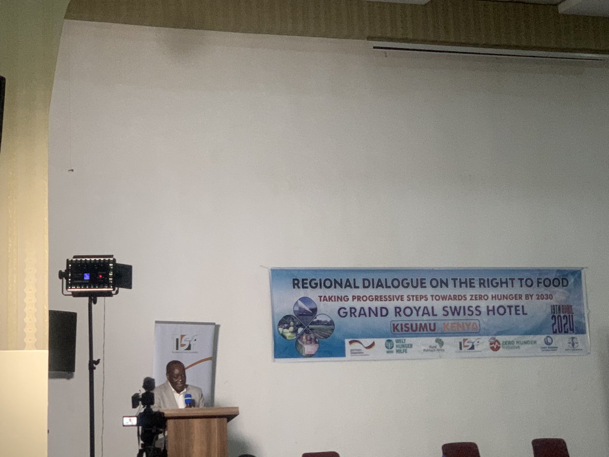 It was so great to listen to you Governor of Vihiga, Hon Ottichilo @Gov_Ottichilo at the #RightToFood dialogues forum. Your sentiments on how to transform the food systems to be more human centered and more climate sensitive to achieve the #RightToFood #ZeroHunger & Climate…