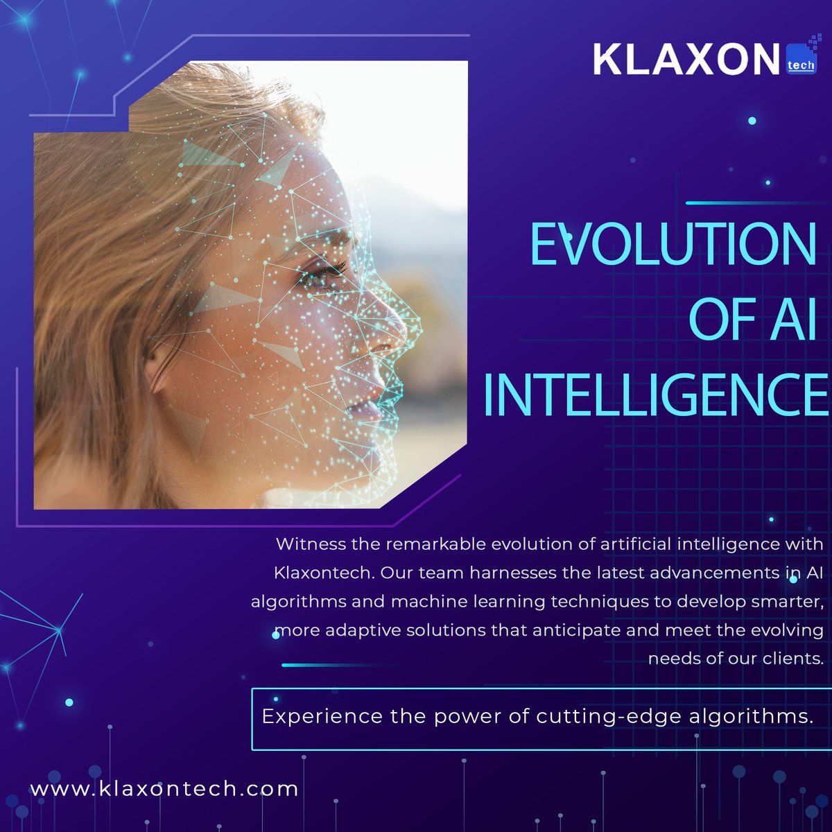 Experience the remarkable evolution of AI intelligence with Klaxontech! 
Discover how our cutting-edge algorithms are shaping the future of technology at klaxontech.com
Unlock the potential of AI today! 
🧠🚀 #AI #MachineLearning #SmartTech #klaxontech