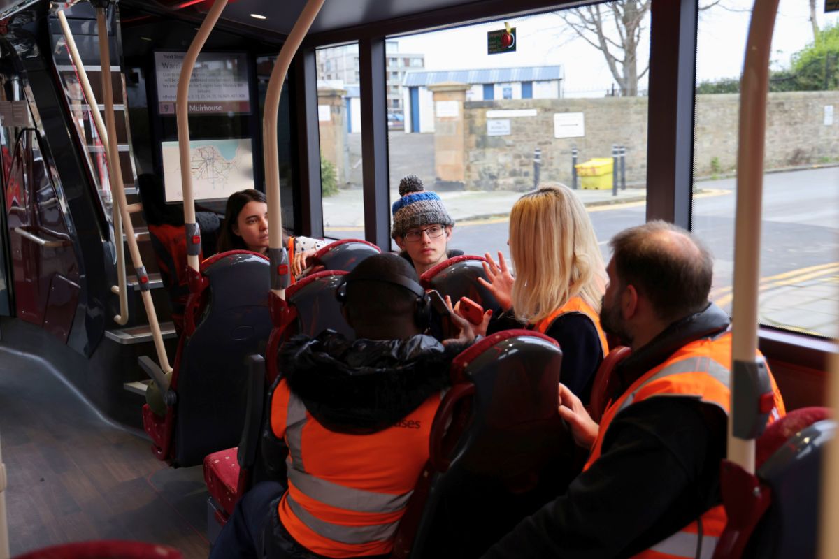 Loop system focus group with Lothian Buses 🚍

We're looking for 5 to 6 people with Telecoil (T setting) on their aids or implants to join us in testing @on_lothianbuses loop system during a private bus journey 🦻

More info in comments 👇