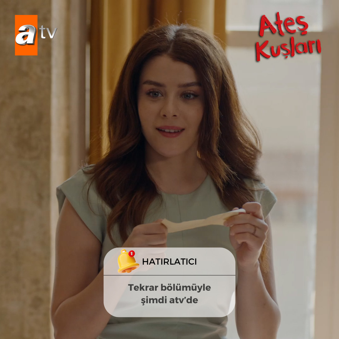 Ateş Kuşları kaçıranlar ve yeniden izlemek isteyenler için şimdi atv'de📺 #AteşKuşları @atvcomtr