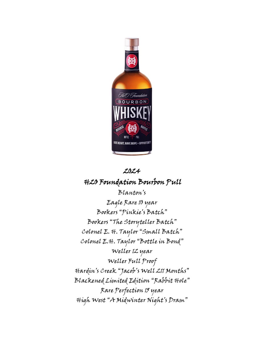 Our annual Reverse Raffle and Bourbon Pull is quickly approaching! If you’d like to join us at the event or purchase Bourbon Pull tickets - Contact Jim or Aaron with the contact information below!👇 Have Heart, Have Hope = Opportunity!