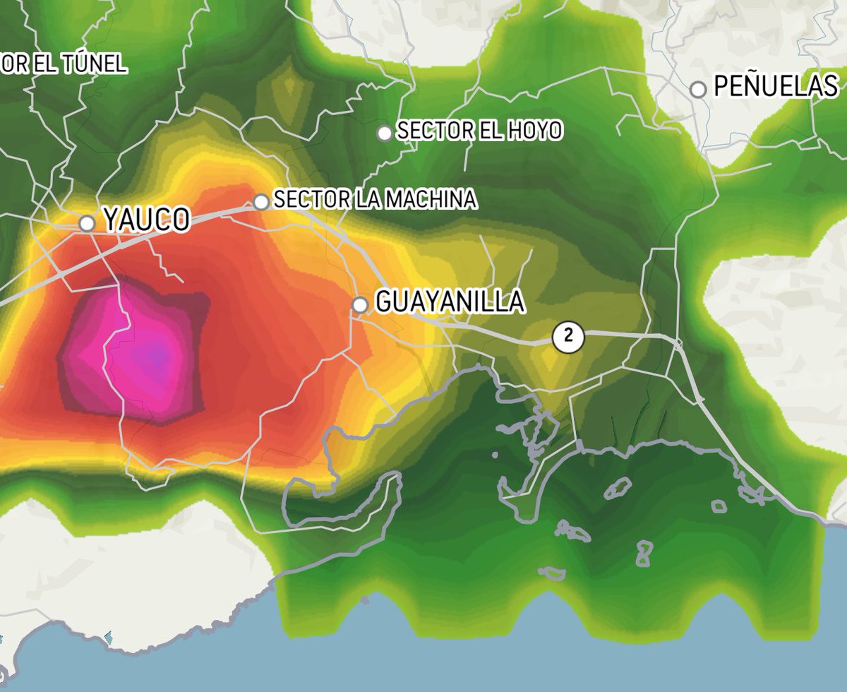 19 ABR 2024- GUAYANILLA, PEÑUELAS, YAUCO: Advertencia de Inundaciones Urbanas y de Riachuelos. Hasta 5:00 PM.