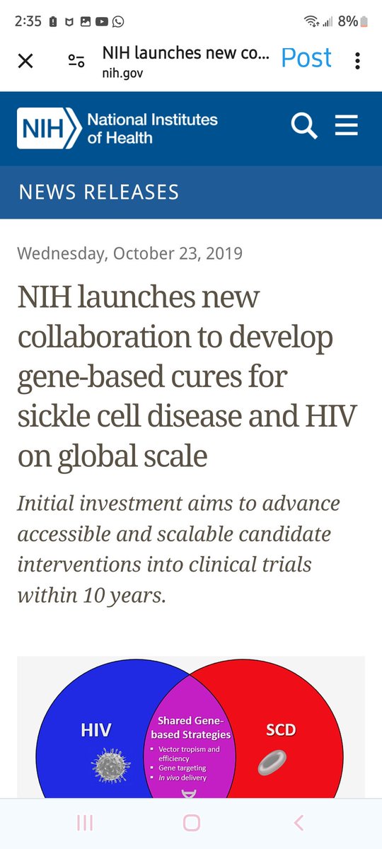 What do these four photos have in common? 
#nih #LongCovid #AIDS #genetherapy #antiretroviral #kshv #SARSCoV2 #hiv #909090 #wuhan #mrna #latenthiv