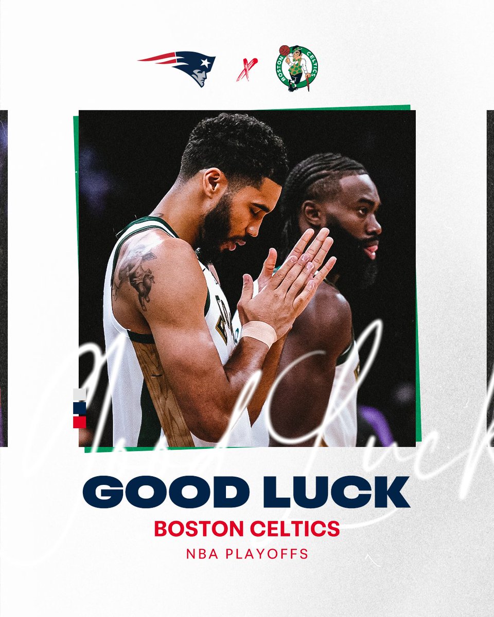 PLAYOFF TIME ☘️ @celtics | #DifferentHere