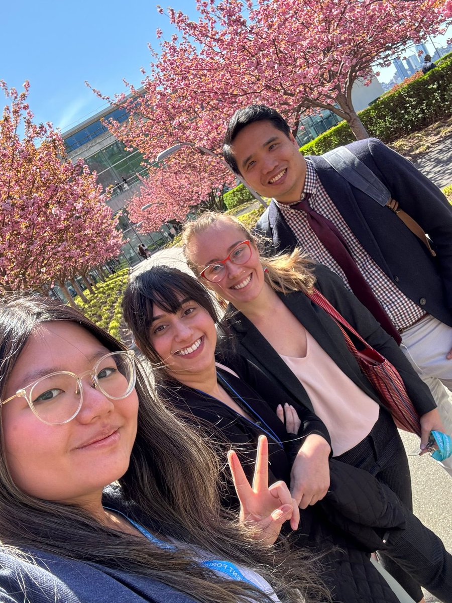 This week IHRP students were in New York for the @UN4Indigenous Forum, where students got to meet @UN officials and Indigenous leaders, and observe the system in action. Special thanks to Cdn UN Ambassador and @UofTLaw alum @BobRae48 for hosting us at the Canadian Mission!