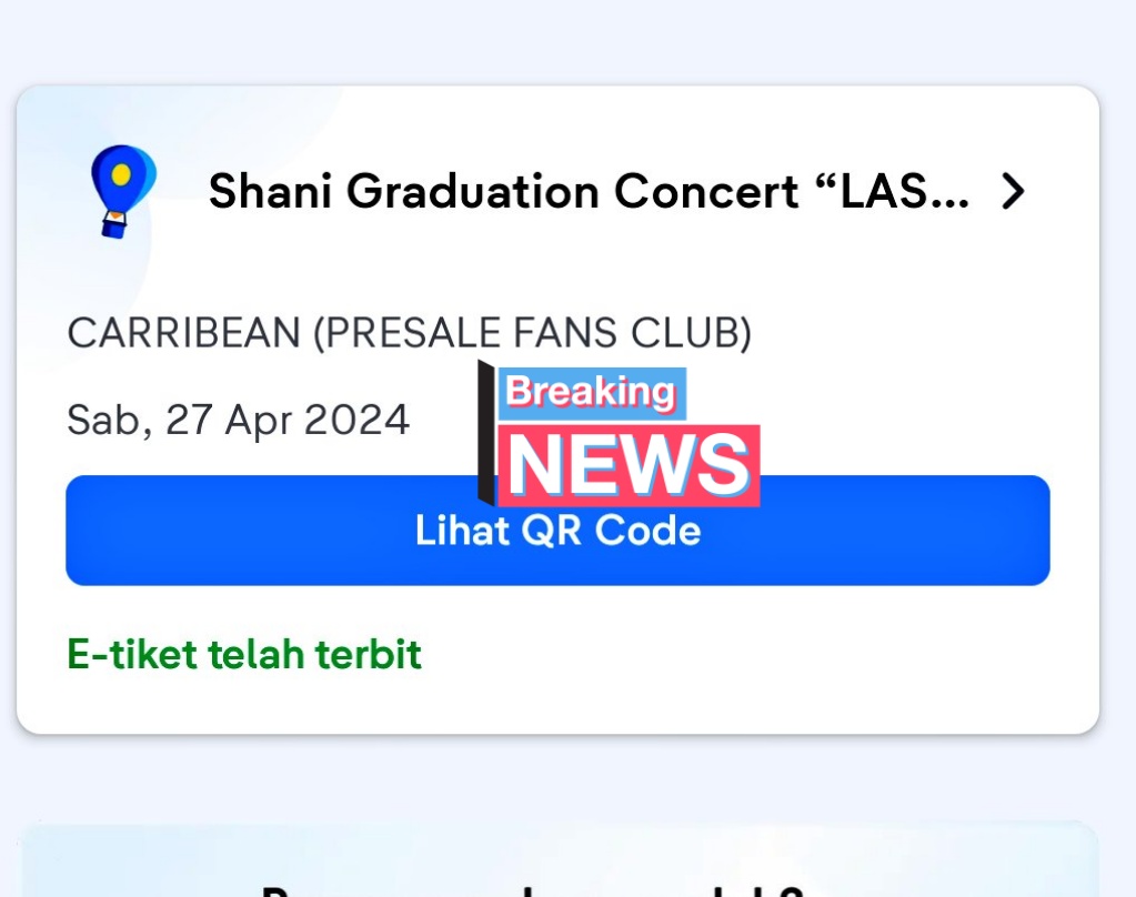 wts tiket shani gradconcert bisa cod surabaya pake surat kuasa/bisa dm aja atau ke ig @abhistaprasna tanya tanya boleh
#wts #wtb #lastvoyage #shanigradconcert #jkt48