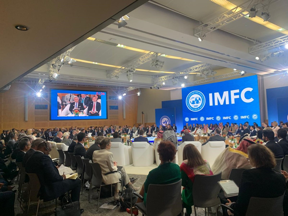 Slow growth, high interest rates & debt vulnerabilities shape the landscape differently for advanced vs. developing economies. We must deliver on scaled-up financing to ensure a more resilient global economy. @UN statement to the #IMF Committee mtg: go.undp.org/ZkF