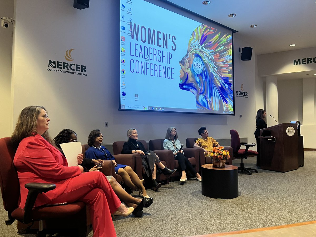 “Women Voices: Overcoming Challenges and Moving Forward Together.” with @NJBIA Michele Siekerka, @njsba Vice President @chantaj4, Alisha De Lorenzo, Kris Bunnell, and Alishia Richie! #NJSBAWLC24