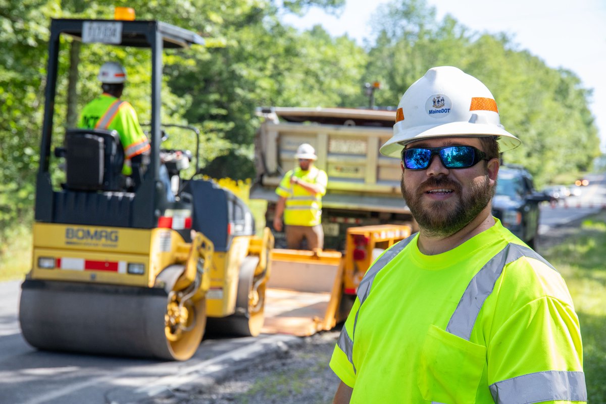 Many of our crew members transition to ten-hour work days during the warmer months. Are you looking for a job with three-day weekends all summer long? Look no further! Click here to see what positions we currently have available: mainedot.gov/jobs.