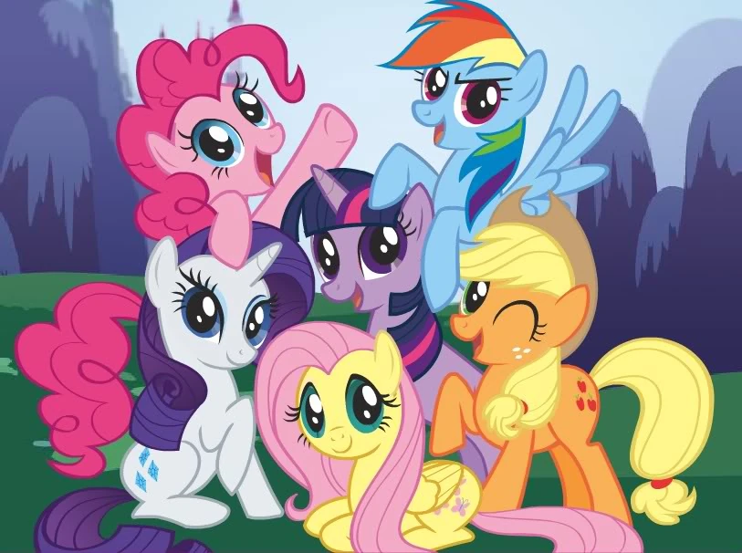 You could probably do a six degrees of kevin bacon type of thing with My Little Pony.