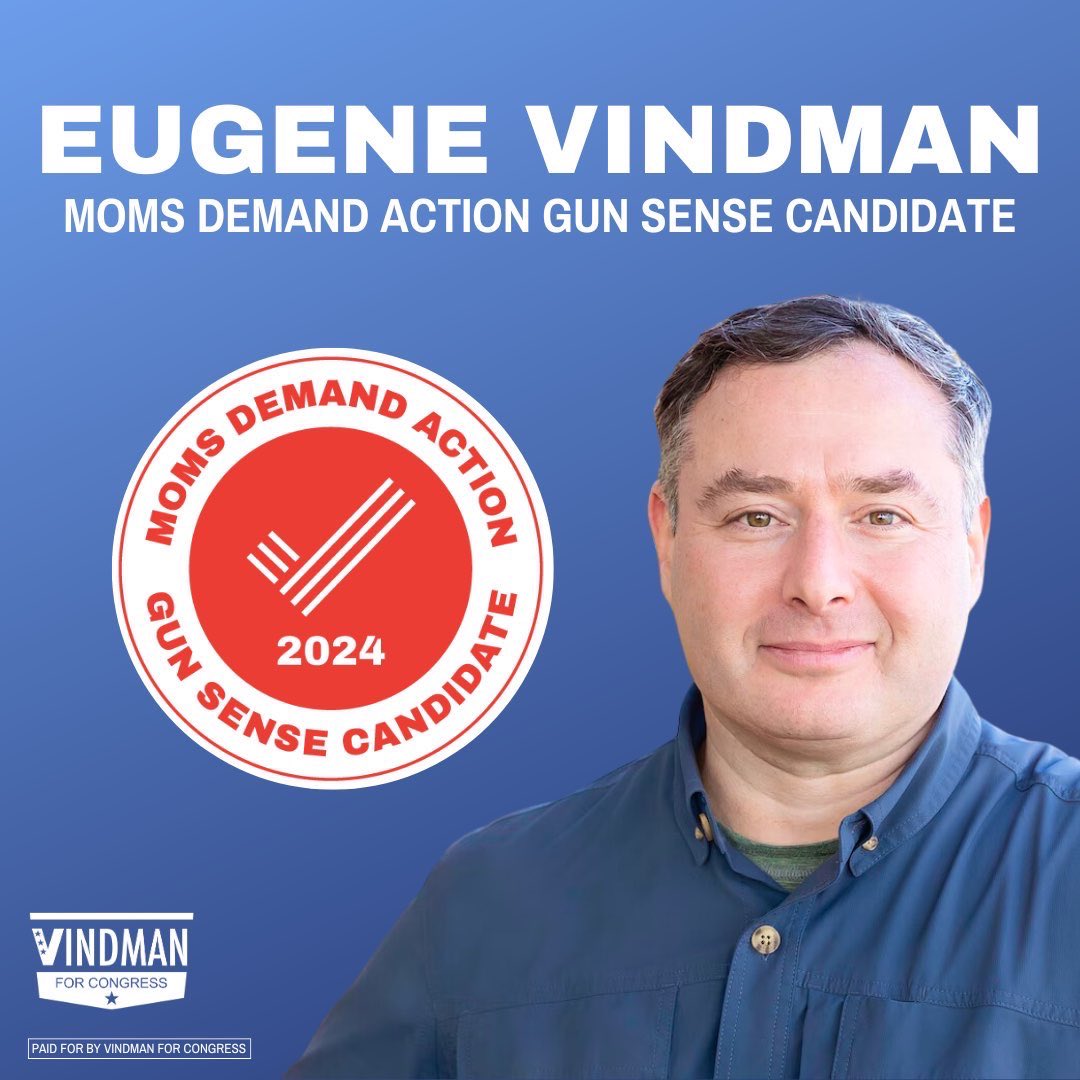 My children are the first generation to grow up having to do active shooter drills in schools. With gun violence on the rise, I’m honored to receive this @MomsDemand distinction. We can and will end this epidemic, together.