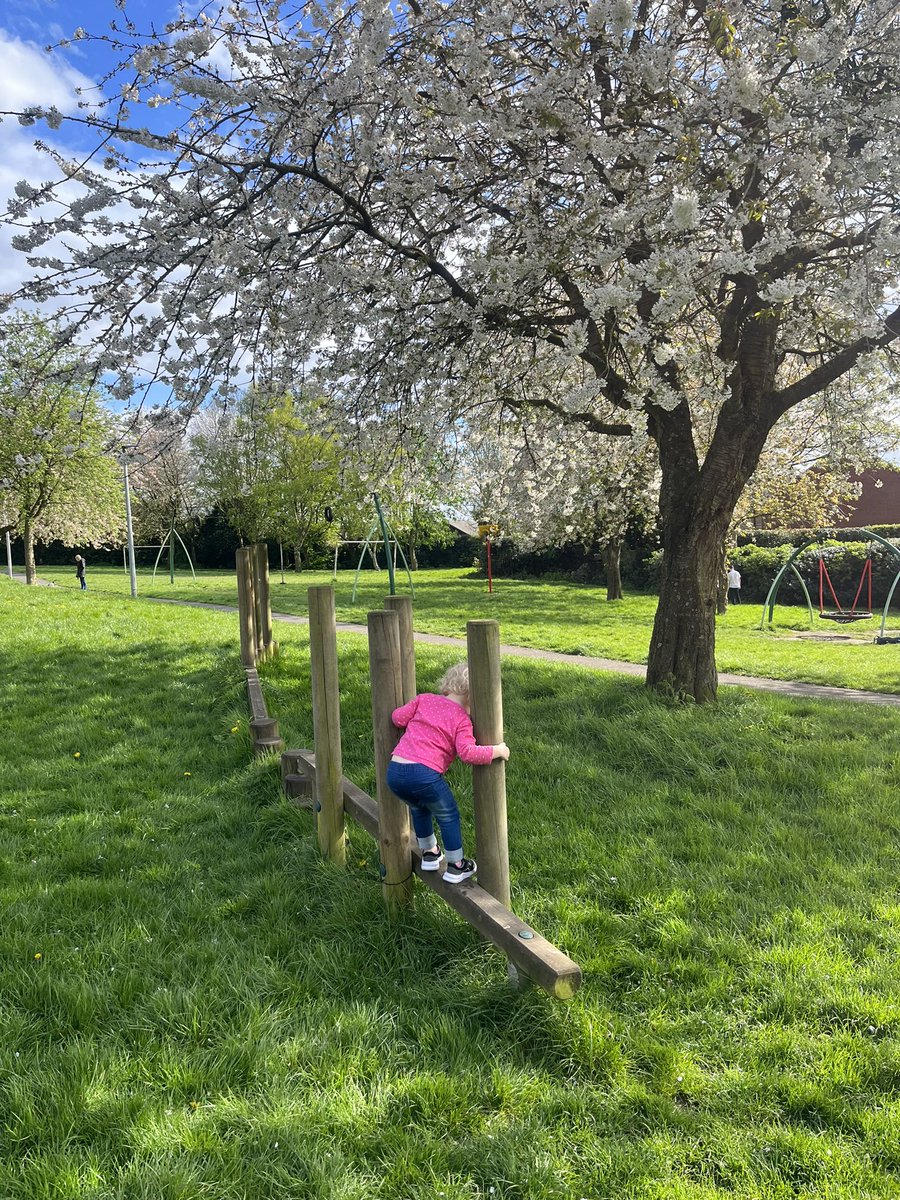 Guys, we’ve hit that time of year when you can get home when the sun’s still up, there are flowers, and you can go to the park without a coat. Hello, spring. I’ve missed you.