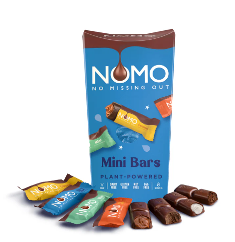 Nomo Mini Bars:5 x 12g bars = 1g protein (1 PKU exchange)