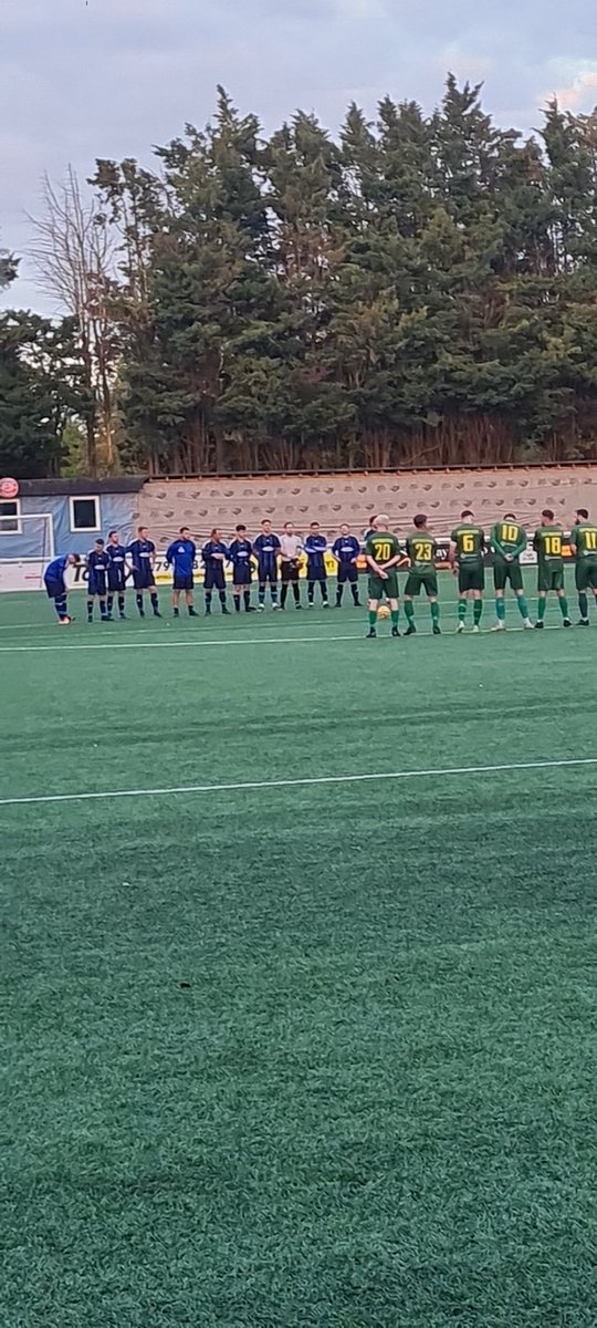 questedfc's tweet image. Minutes applause for a quested legend our former secretary pat mcgurn who passed away 2 weeks ago