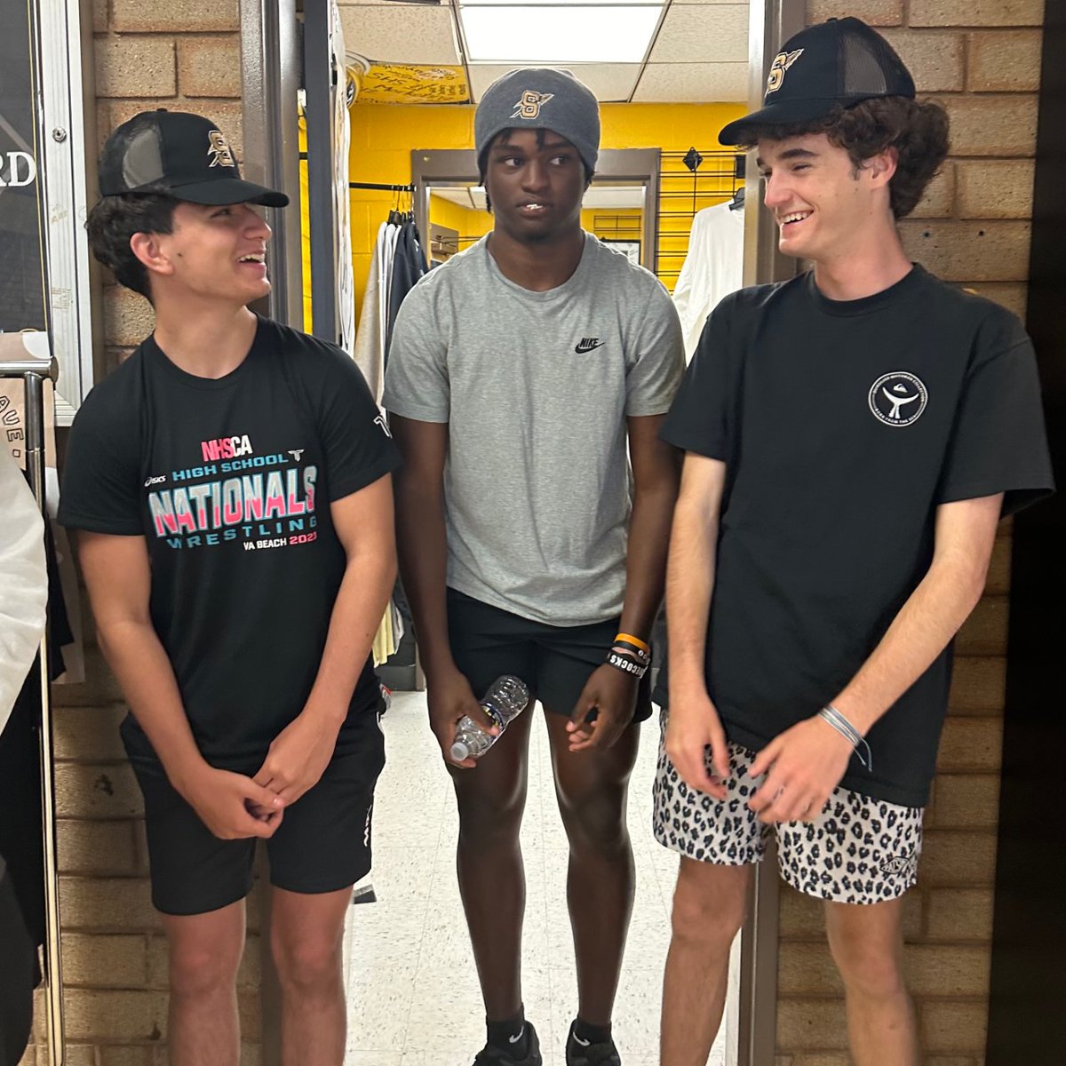 BraveCaveSHS's tweet photo. Drip is spilling out of the #bravecave.  #driptohard #shopbravecave #gobravesorgohome #landofthefreehomeofthebraves #wethebest #goldblooded https://t.co/Tpmv4akm0g
