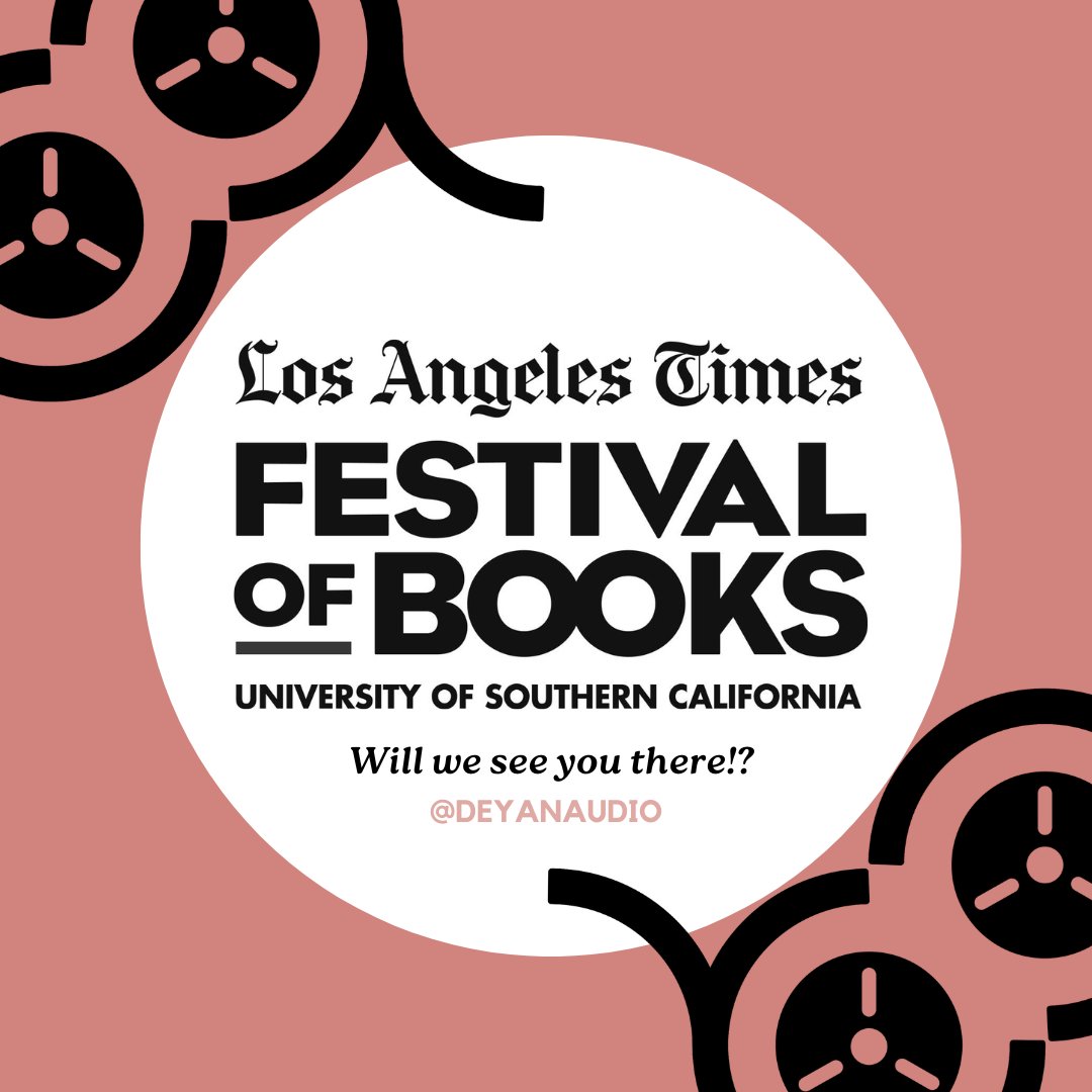 Hi Friends, this weekend is the @latimesfob . It will be a wonderful weekend at the USC campus. We will be stopping by to check it out. Will we see you there? #FestivalofBooks