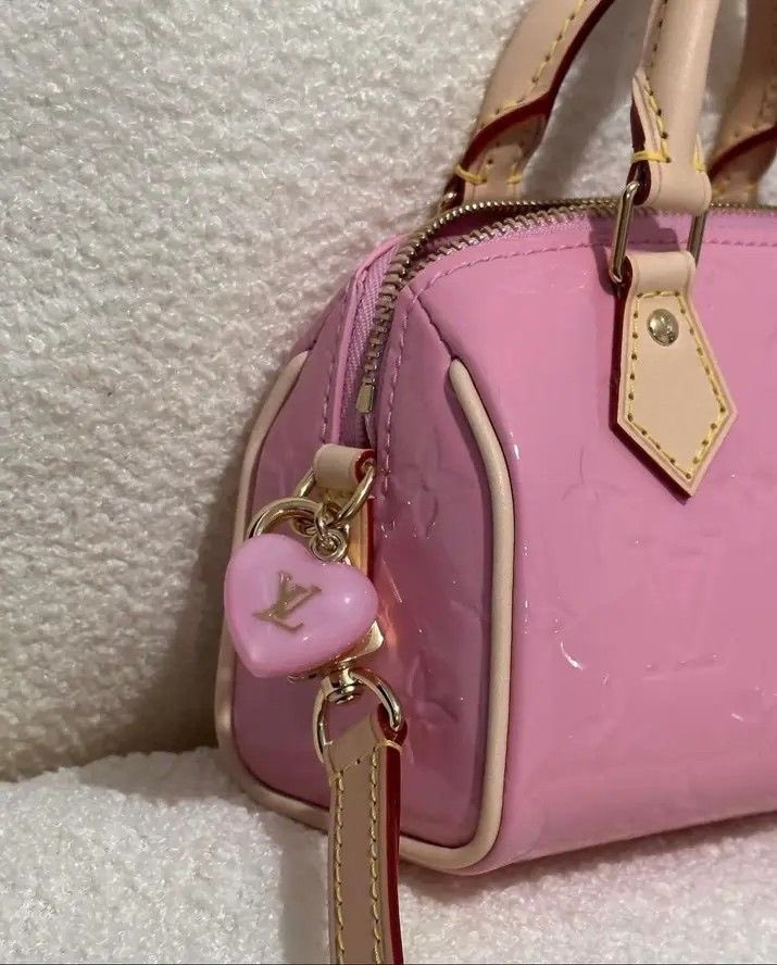 pink louis vuitton mini bag