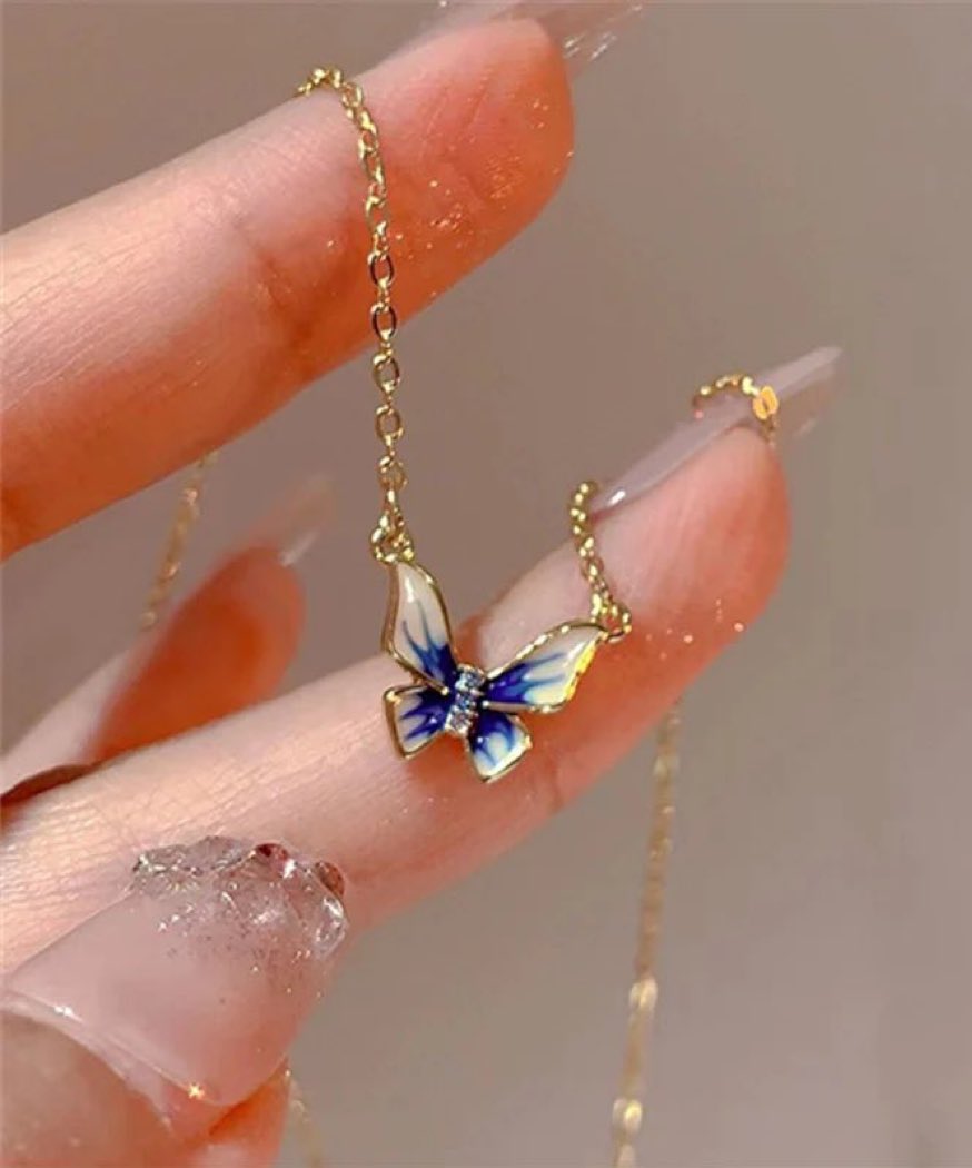 300moods's tweet photo. butterfly necklace 🦋 https://t.co/kN6nj4abhO