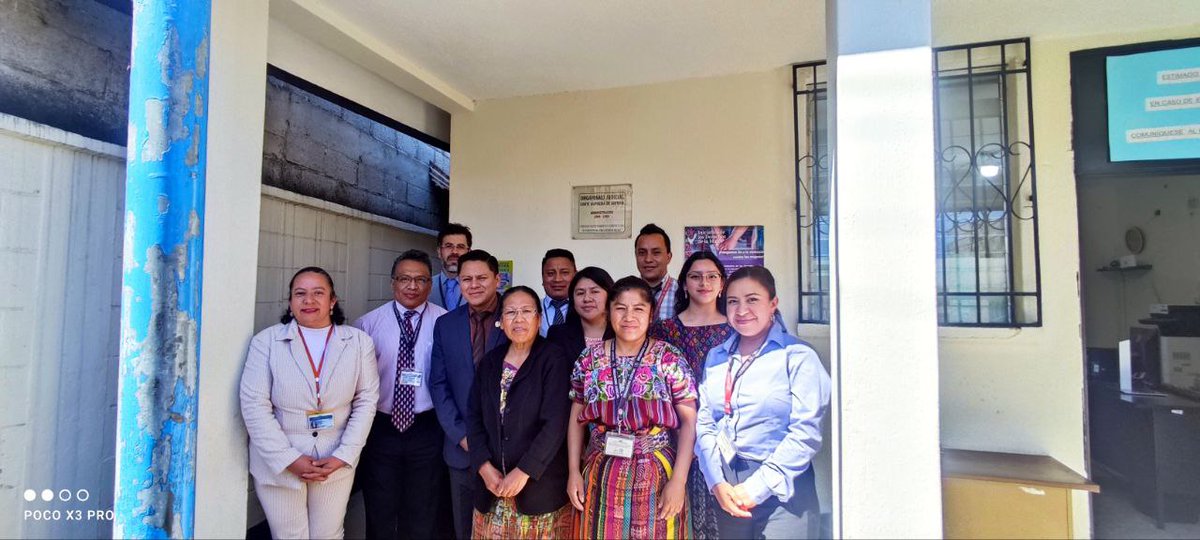 MujerOJ's tweet photo. Visitas de monitoreo de la implementación del Modelo de Atención Especializada en los Juzgados de Paz del departamento de Chimaltenango. #Tecpán #Patzún #SAnJuanComalapa #SanMartinJilotepeque Las visita las realizaron personal de @MujerOJ  M.A. Rita García Lic. Edward Hernández. https://t.co/UrfWAH2gVD