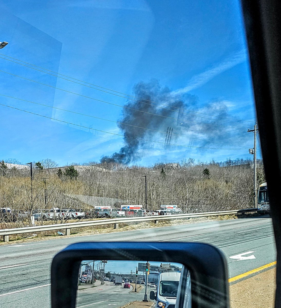 Fire in Burnside <a href="/CTV_Liveat5/">CTV News at 5</a> <a href="/CBCNS/">CBC Nova Scotia</a> <a href="/hfxtraffic/">Halifax Traffic</a>