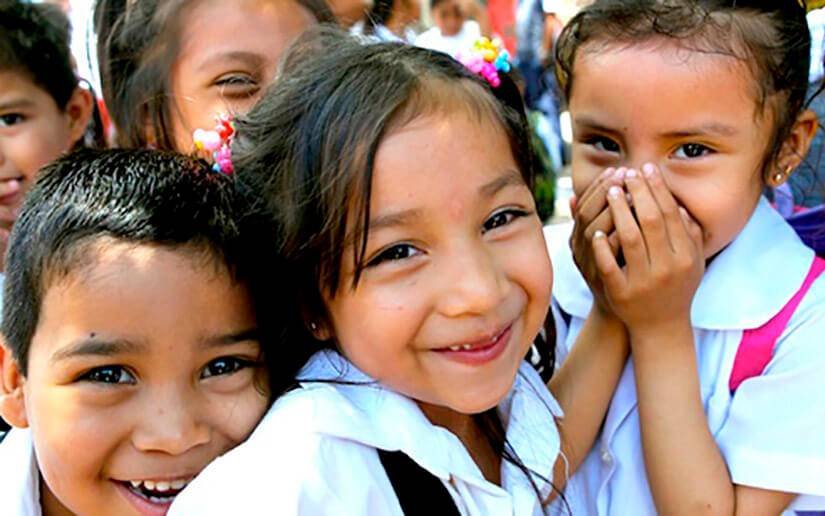 Children in Nicaragua are the main beneficiaries of the revolution: free schools with free lunches, free health care, ever more parks and playgrounds, safe streets and safety in the schools too. Are we agreed?