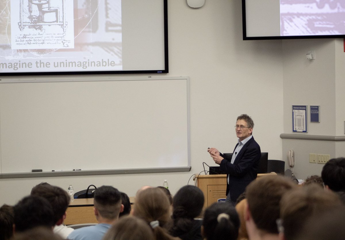 Last week Nobel laureate Ben Feringa visited @psu_chemistry for the Allcock Alumni Group Lecture in Polymers and Materials Chemistry. He presented very exciting research his group is working on in molecular nanoscience and the design/synthesis of molecular switches and motors!