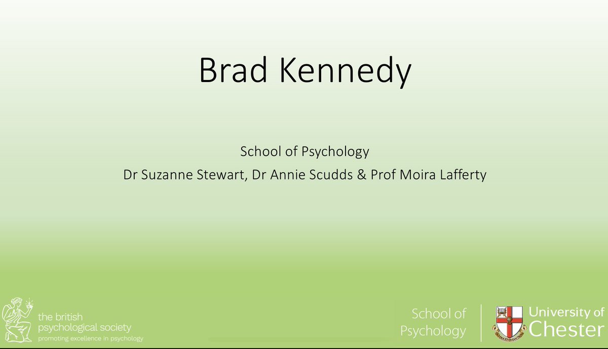 Fab evening at the new <a href="/BPSNWBranch/">BPS North West of England branch</a> Networking Hub event. “Cutting Edge Research in Psychology Conducted in Chester” - Great to present my PhD research and chat with new and familiar faces! <a href="/uochester/">University of Chester</a> <a href="/UoCPsych/">UoC Psychology</a>