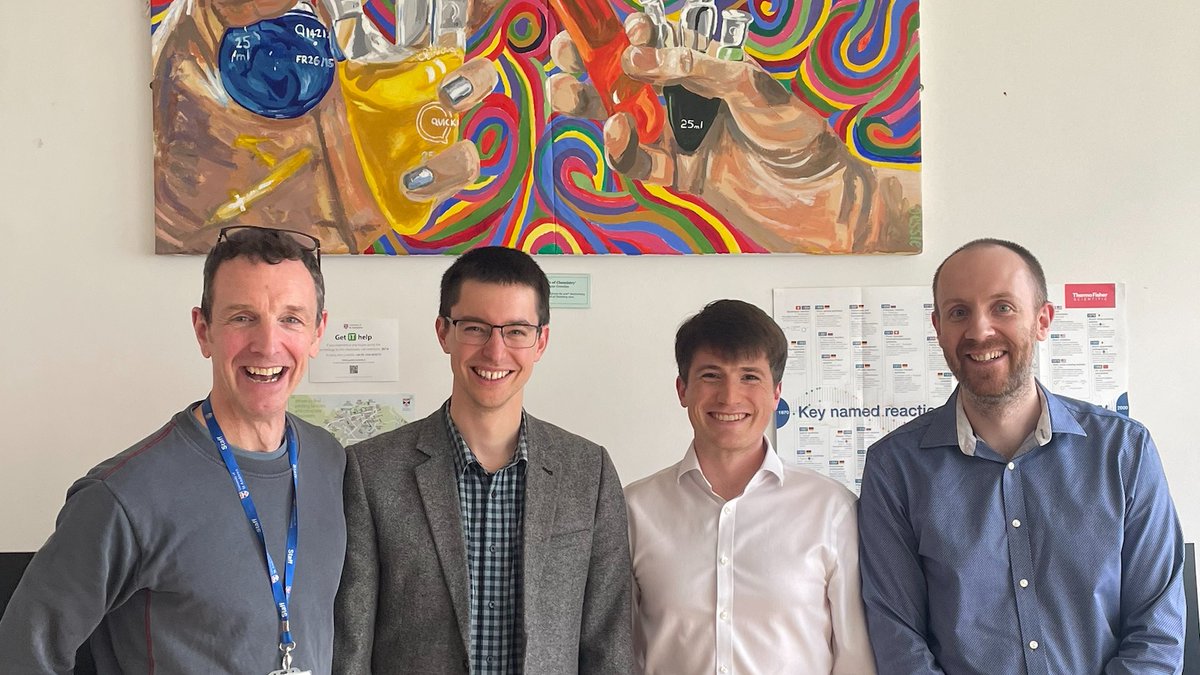 Congratulations to Dr Matt Westwood after passing his viva today! Thanks @r_armstrong_lab and @TheJohnstonLab for putting him through his paces! @StAndrewsChem
