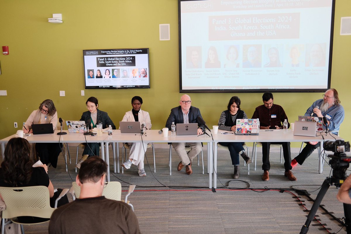 Panel 3, 'Global Elections 2024: India, South Korea, South Africa, Ghana and the USA' was incredible! 🔥📷 Thank you @HeesooJang2, @hwasser, @seyramavle, @krforde and @EthanZ for moderating!