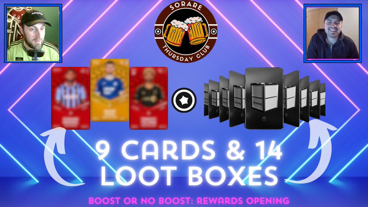 🎥 Boost or No Boost?! Opening 9 Card Prizes, 14 Loot Boxes & 5 Cash Prizes ℹ️We saved some prizes & loot up to see if we could do a Brock Lesner & break ‘The Streak’ GW Review, Prizes & Plenty of digs about Everton! youtu.be/fkJ6K6gXqT8 #Sorare