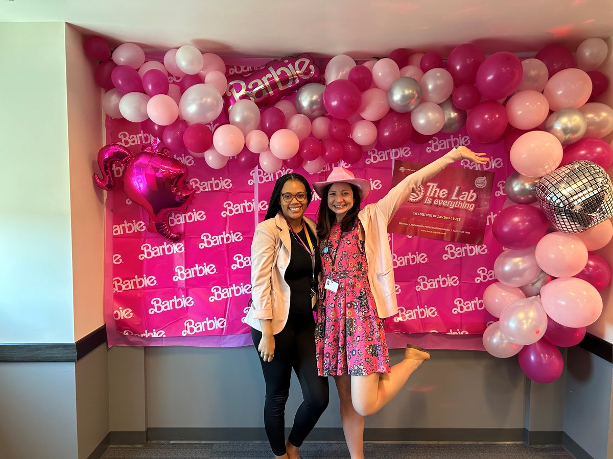 Versiti's tweet image. From painting the lab pink to hosting a career fair, disco dance parties, Kendom beach day, and a cozy slumber party, #ASCPLabWeek24 was a success! Thank you to all of our dedicated lab staff for their unwavering commitment to patient care. You make a difference every single day!