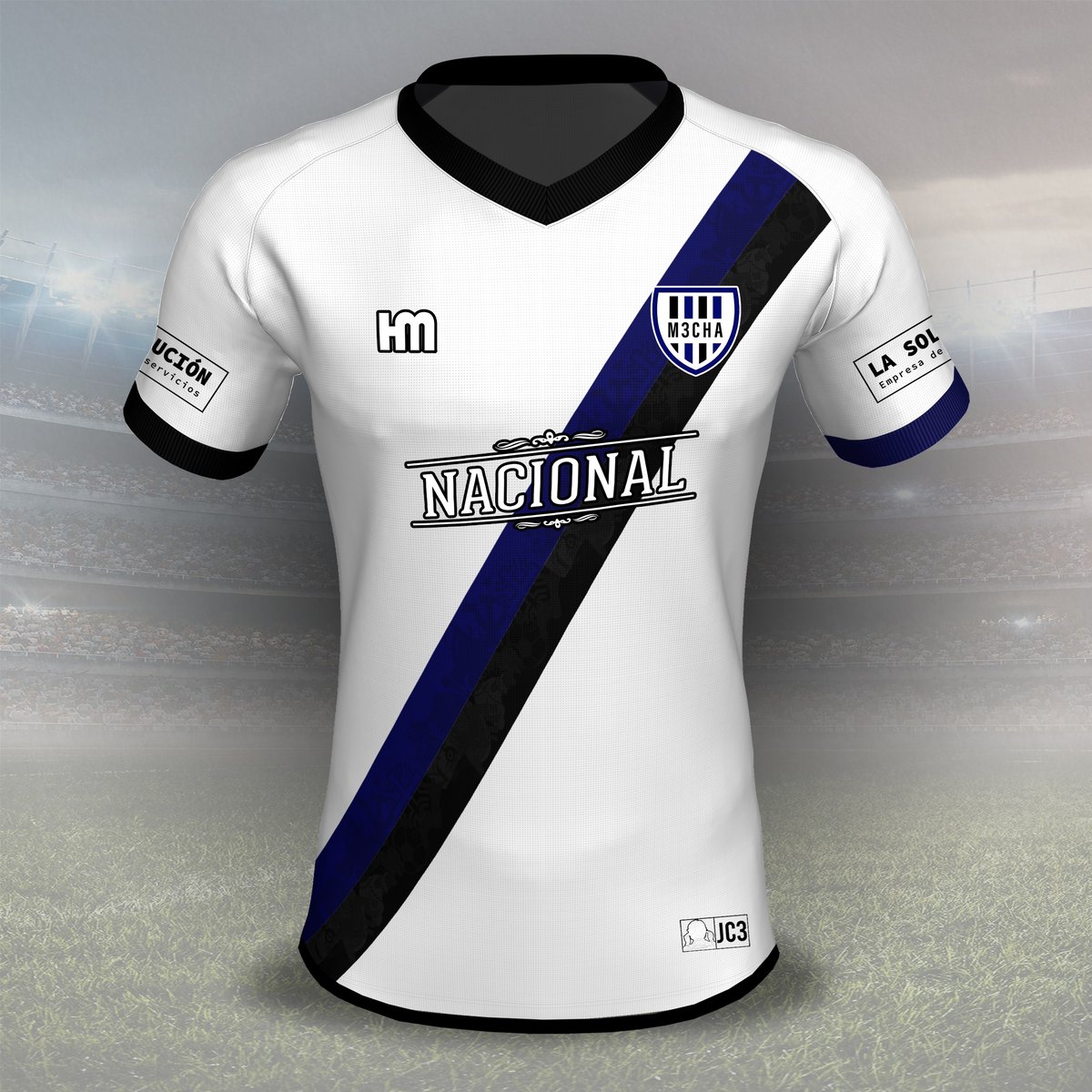 juasbulla's tweet photo. La camiseta nueva de Mecha va a ser un homenaje para el Cali. Por eso va a tener una trama con varias referencias a él (camuflada en las bandas azules y negras en semitonos), y un jocktag con una referencia a JC3. 

Te vamos a llevar en la piel todas las fechas gordo 💙 https://t.co/RVBRWu1nUl