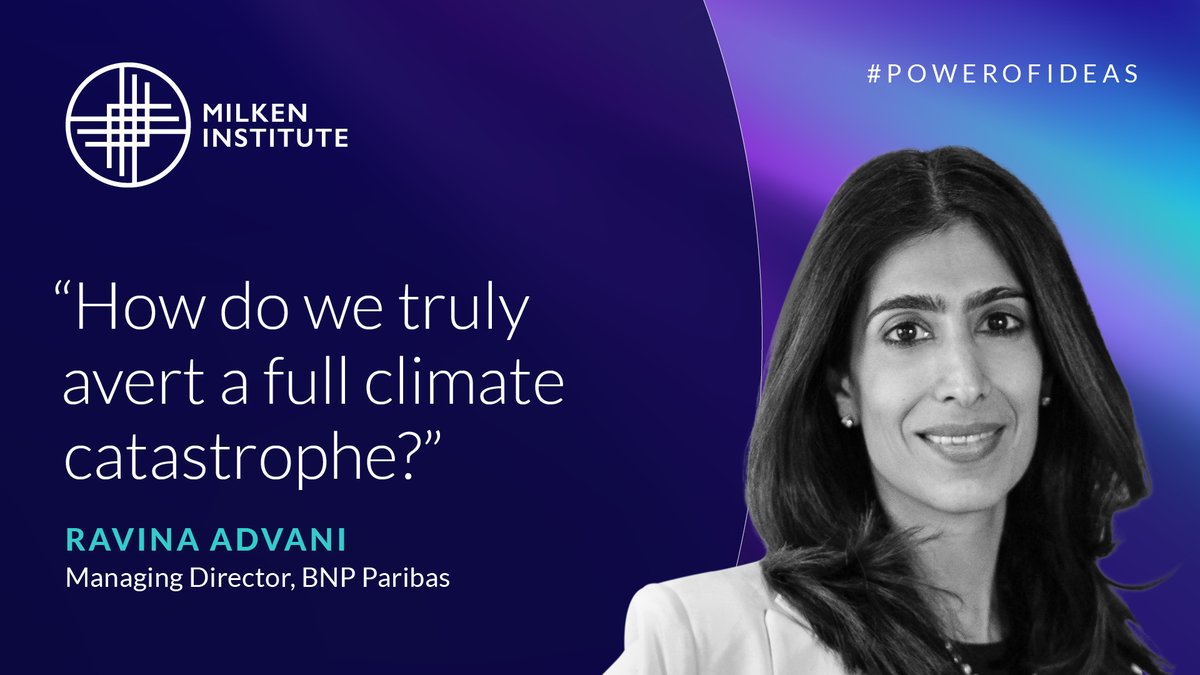Decarbonization is an ever-evolving challenge for business leaders yet, undeniably, the only path forward. Ravina Advani, the Head of the Low Carbon Transition Group Americas for @BNPParibas, writes for #powerofideas about the necessary global shift to low-carbon.  Read more: