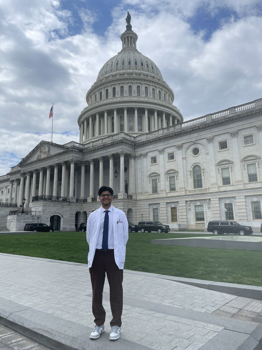 AgamJagota's tweet photo. This week my colleagues &amp; I traveled to DC for #DODay2024

We met with lawmakers to discuss a pause on interest accrual for residents, tying physician reimbursement to the Medicare Economic Index, &amp; instituting protections for healthcare workers from workplace violence https://t.co/ceZ3n3xXOq