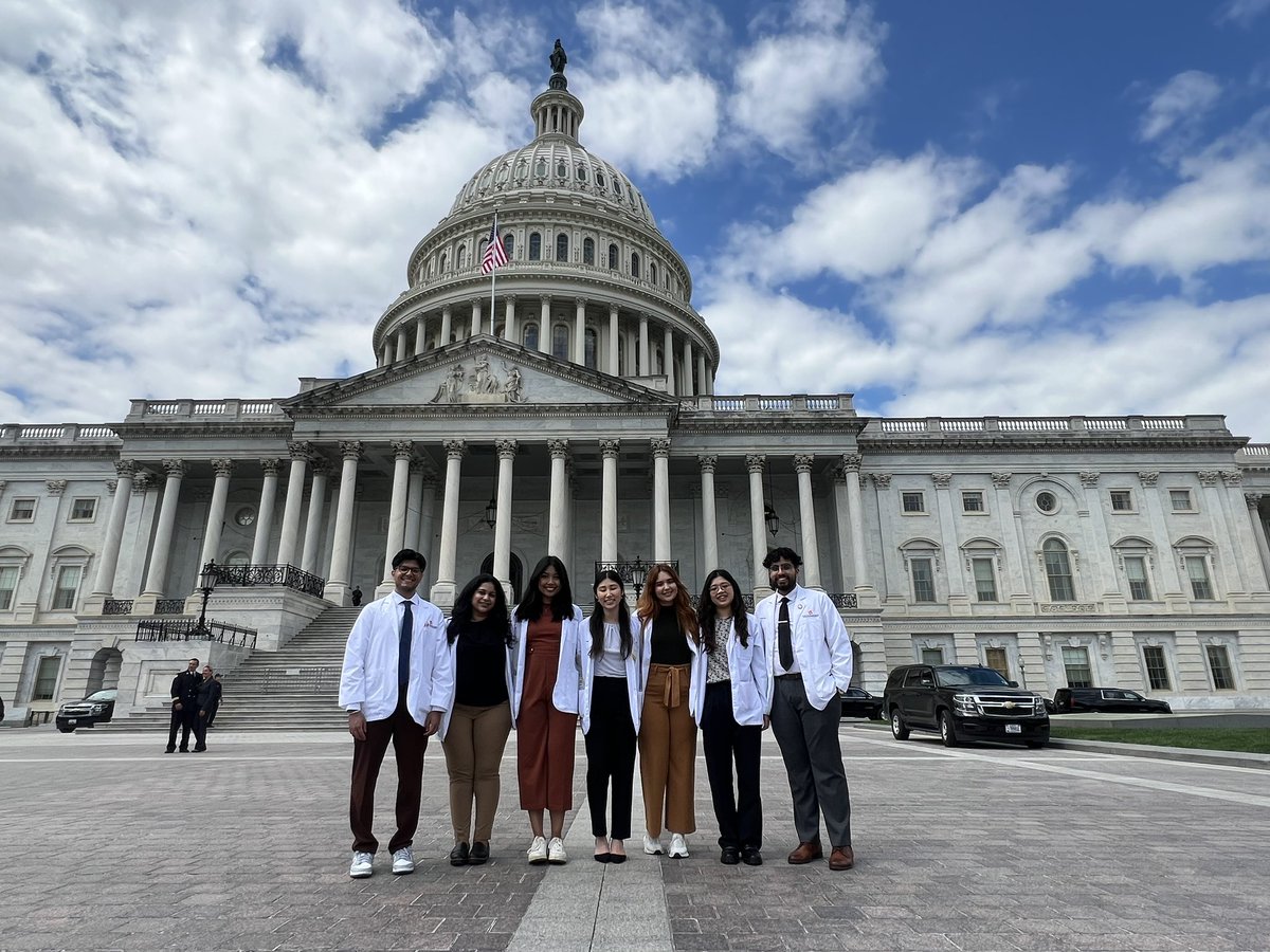 AgamJagota's tweet photo. This week my colleagues &amp; I traveled to DC for #DODay2024

We met with lawmakers to discuss a pause on interest accrual for residents, tying physician reimbursement to the Medicare Economic Index, &amp; instituting protections for healthcare workers from workplace violence https://t.co/ceZ3n3xXOq
